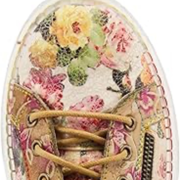 L'Artiste Floral Sneakers with Side Zipper - NWT - Picture 2 of 7